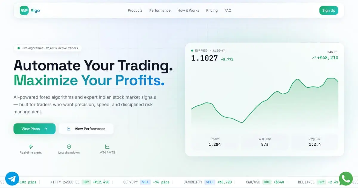RMP Algo case study